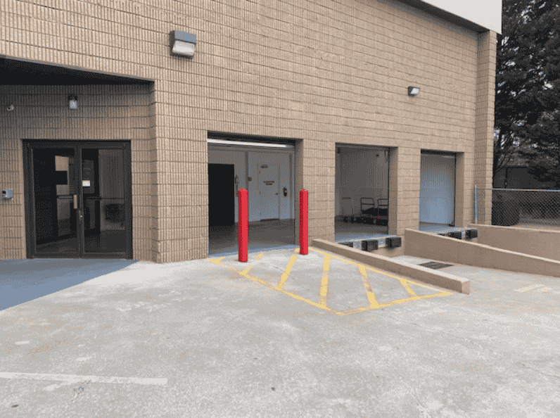 Secure Self Storage Loading